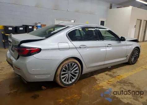 2021 BMW 530 I z USA, uszkodzony, nr VIN WBA53BH04MWX37232